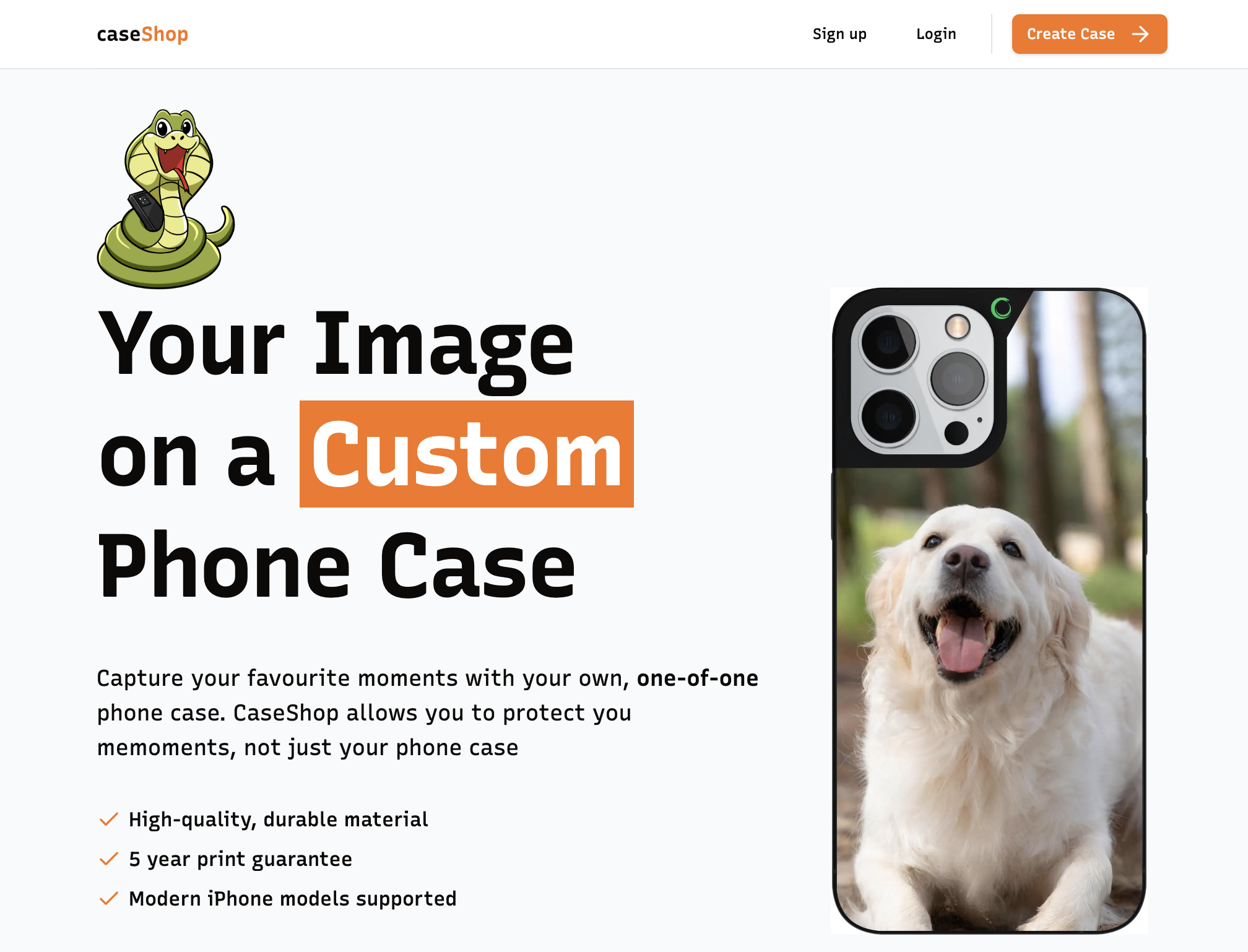 CaseShop - Create Your Own Phone Case